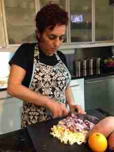 Chef cooking in the kitchen
