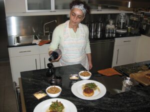 She treated the work as a profession, not a pastime.