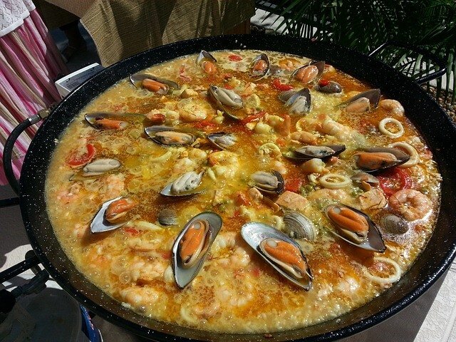 Delicious seafood ballya
