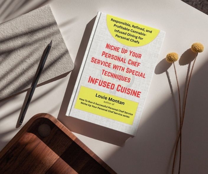 Buy my book "Niche Up With Infused Cuisine"