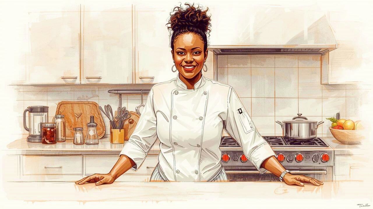 A personal chef bringing culinary ideas to life