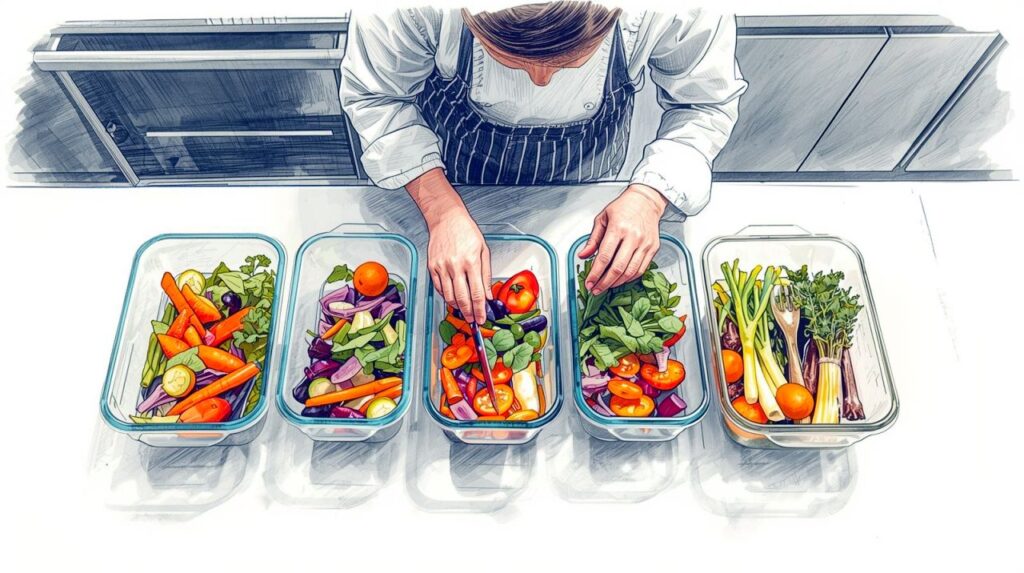 A personal chef creating meals tailored to taste