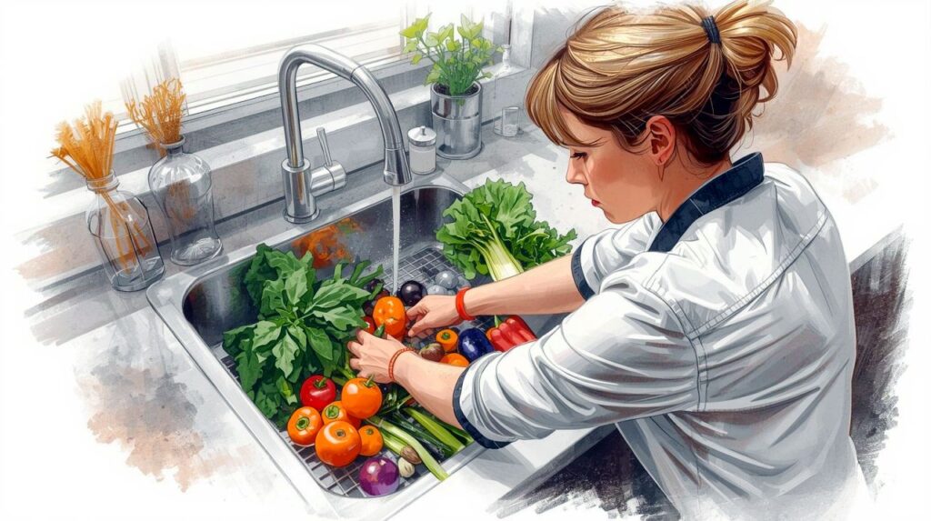 A personal chef cooking with intention