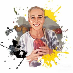 Vanda enjoying herself