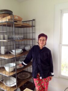 A personal chef focused on cooking in the kitchen