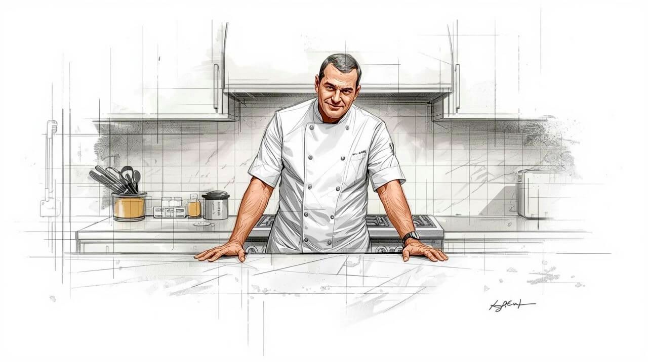 A personal chef creating a home-cooked experience