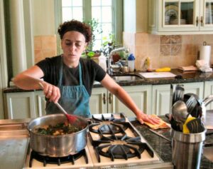 Vanda fully in her zone