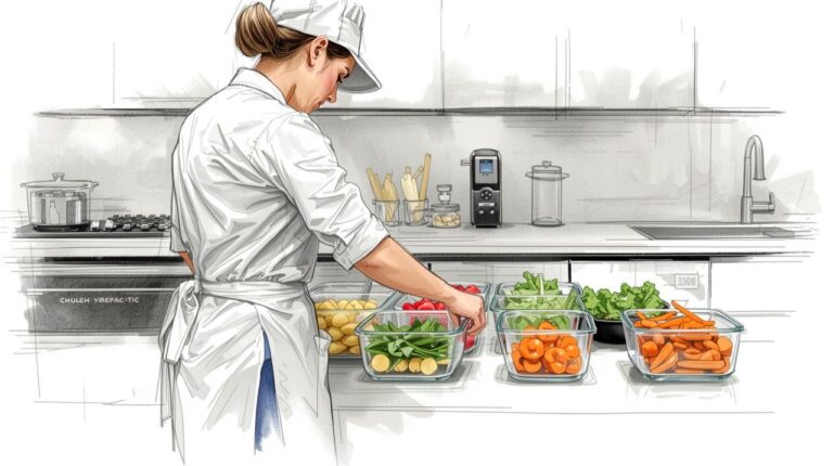 A personal chef cooking with expertise