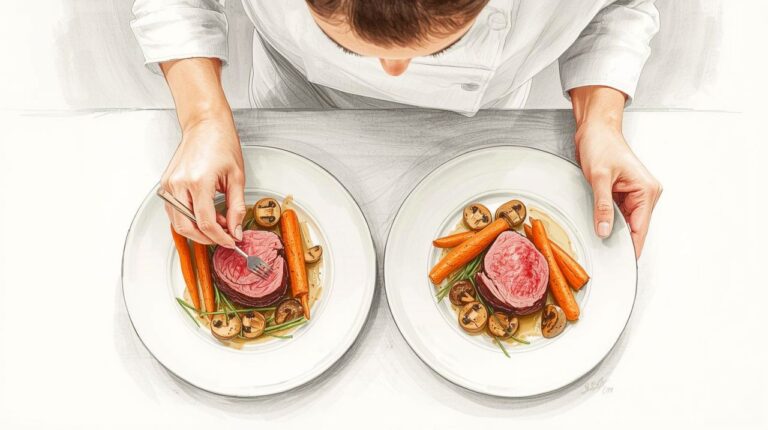 A personal chef cooking in a private kitchen