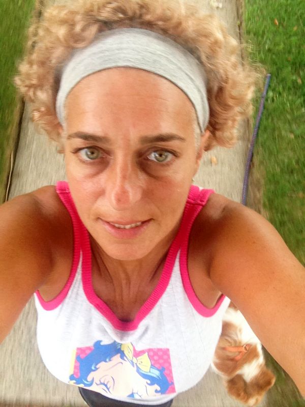 Vanda enjoying some time off