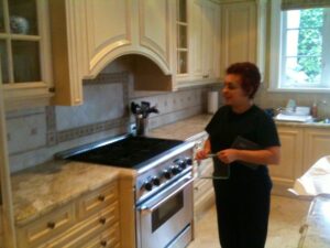 A personal chef creating customized dishes