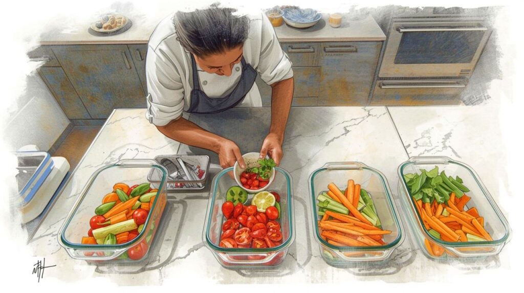 A personal chef preparing a private dining experience