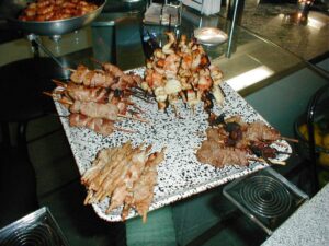 A personal chef creating dishes in the kitchen