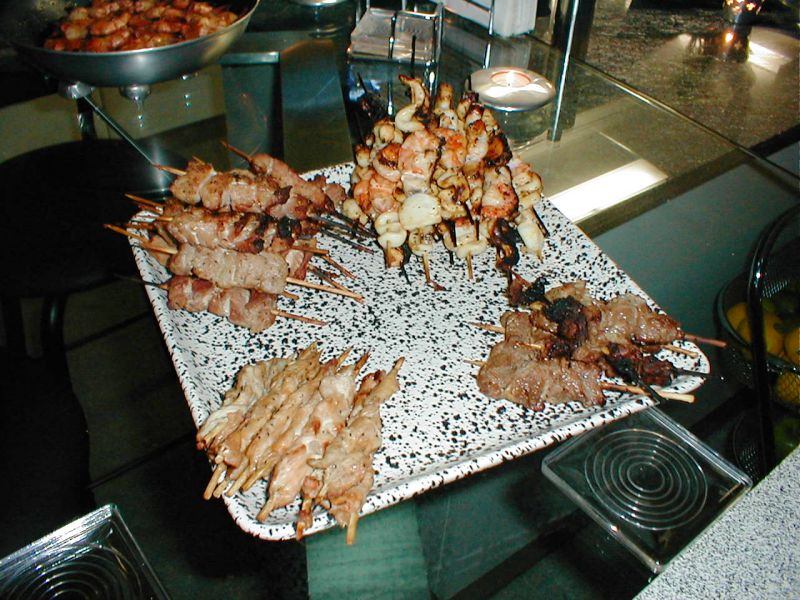 A personal chef creating dishes in the kitchen