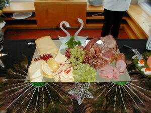 A personal chef in action in the kitchen