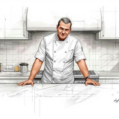 A personal chef creating a home-cooked experience